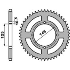 Couronne PBR acier standard - 520
