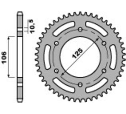 Couronne PBR alu renforcé - 520