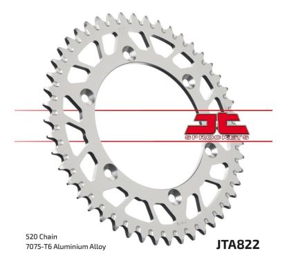 Couronne JT SPROCKETS alu standard - 520