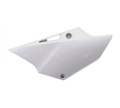 Plaques latérales RACETECH restylé blanc