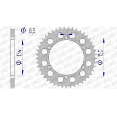 Couronne AFAM alu standard - 520