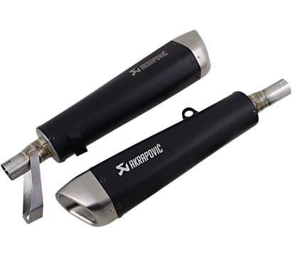 MUFFLERS TI BK STR TWIN