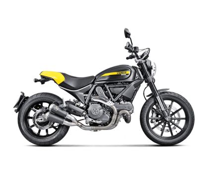 MUFFLER TI DUCATI SCRMBLR