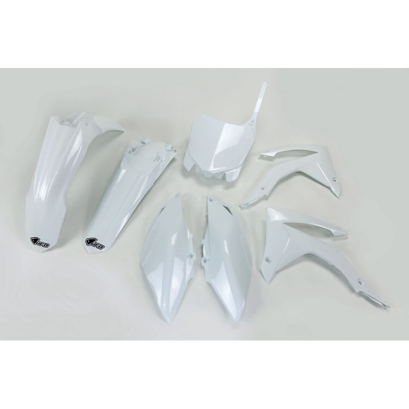 Kit plastique UFO blanc Honda CRF250R/CRF450R
