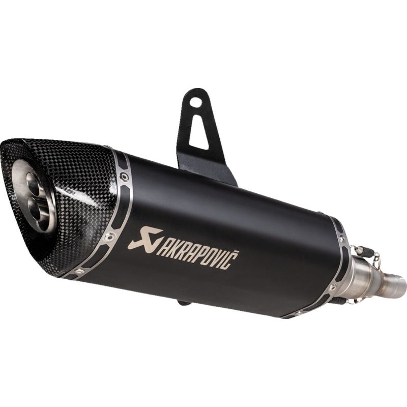 MUFFLER SS/CF BLK ITAL