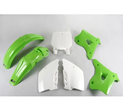 Kit plastique UFO couleur origine Kawasaki KX125/250