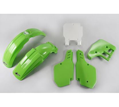 Kit plastique UFO couleur origine Kawasaki KX125
