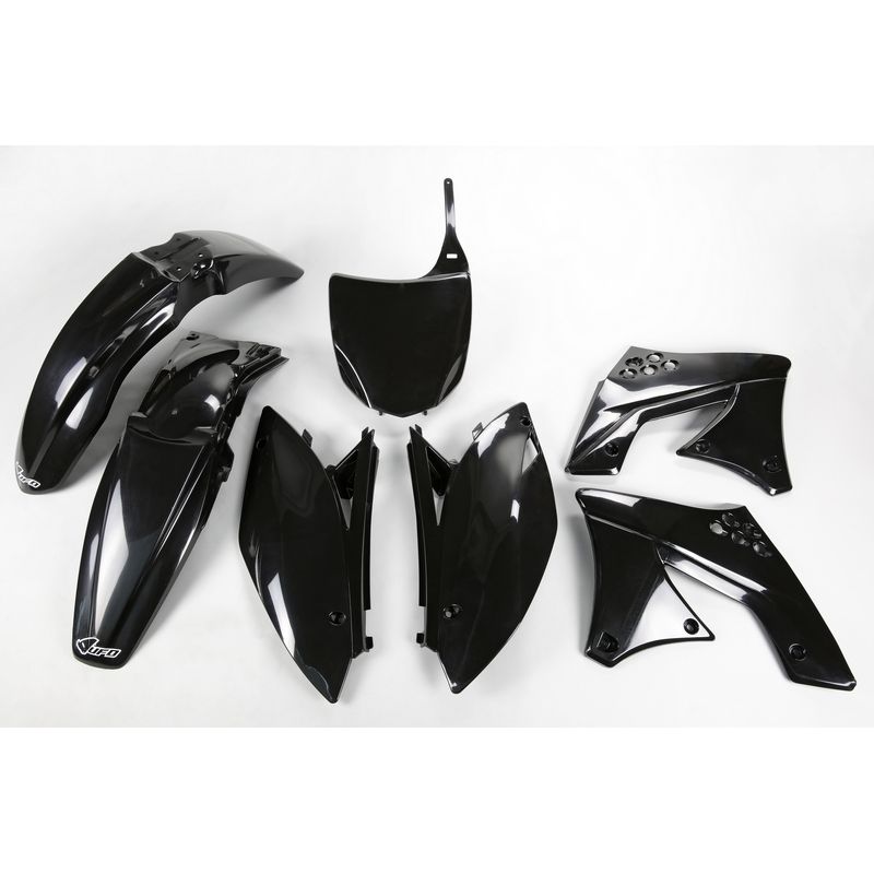 Kit plastique UFO noir Kawasaki KX250F
