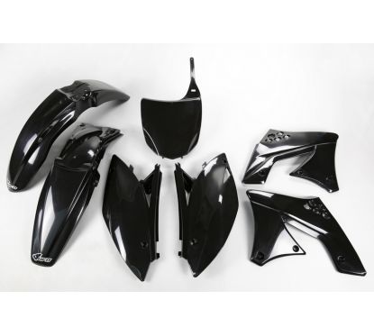 Kit plastique UFO noir Kawasaki KX250F