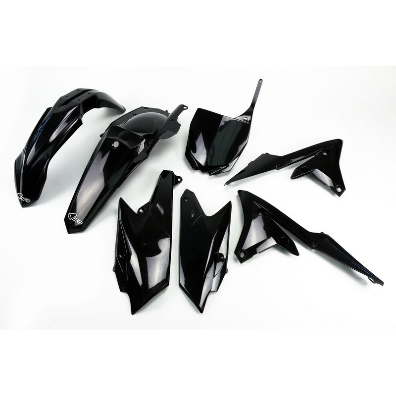 Kit plastique UFO noir Yamaha YZ250F/450F