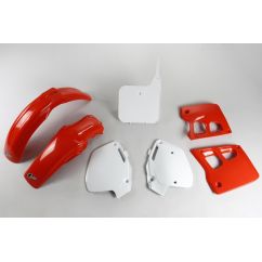 Kit plastique complet OEM 90 UFO - Rouge/Blanc