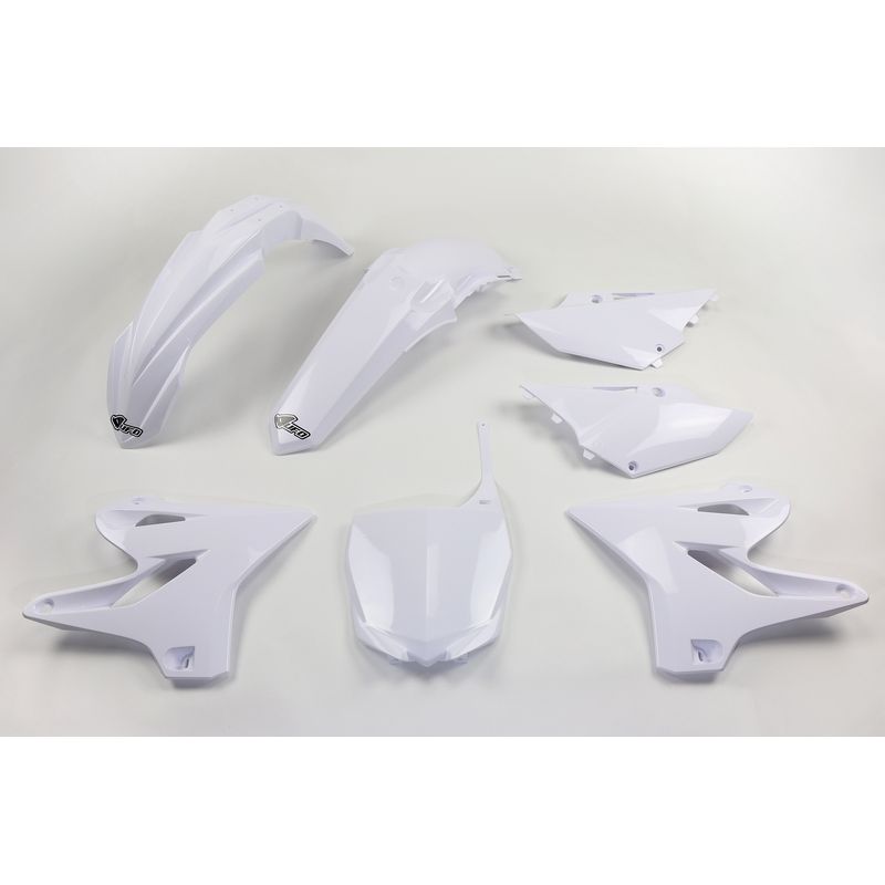 Kit plastique UFO blanc Yamaha YZ125/250