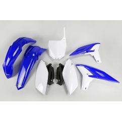 Kit plastique UFO couleur origine bleu/blanc Yamaha YZ250F