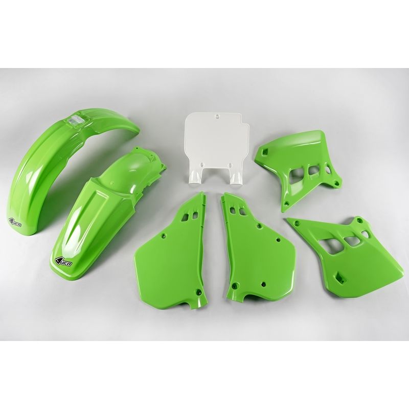 Kit plastique UFO couleur origine Kawasaki KX125