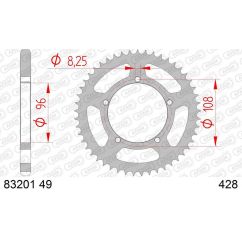 Couronne AFAM acier standard - 428