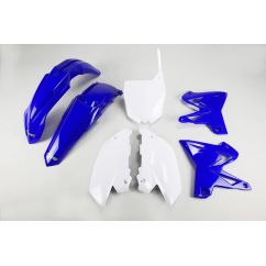 Kit plastique UFO réplica 4T restylé couleur origine bleu/blanc Yamaha YZ125/144/250
