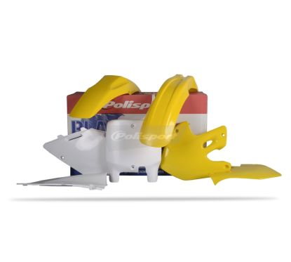 Kit plastique POLISPORT couleur origine Suzuki RM125/RM250