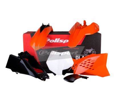 Kit plastique POLISPORT couleur origine (13-15) KTM SX65