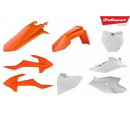 Kit plastique POLISPORT couleur origine (2018) KTM SX85