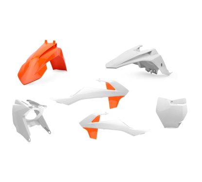 Kit plastique POLISPORT MX couleur origine KTM SX65