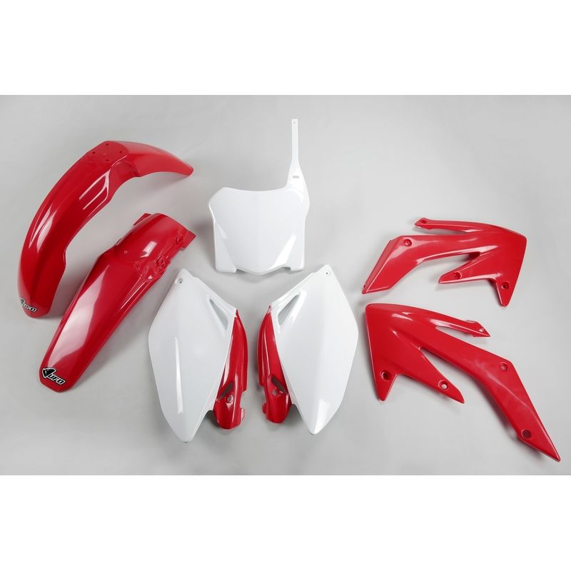 Kit plastique UFO couleur origine rouge/blanc (2009) Honda CRF250R