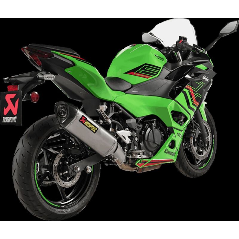 MUFFLER SLIP-ON TITANIUM NINJA