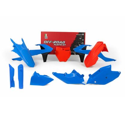 Kit plastique RACETECH bleu/orange édition limitée KTM