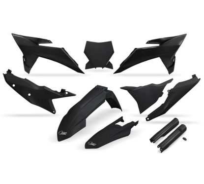 Kit plastiques UFO standard sans protections de fourche - noir