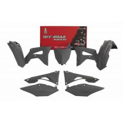 Kit plastiques RACETECH Revolution - Quantum Grey Honda CRF