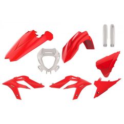 Kit Plastiques POLISPORT rouge/blanc Beta X-Trainer