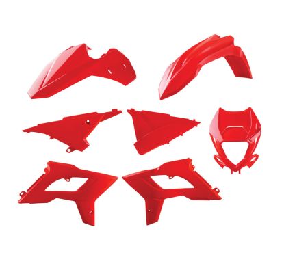 Kit plastique POLISPORT rouge - Beta RR 2T/4T