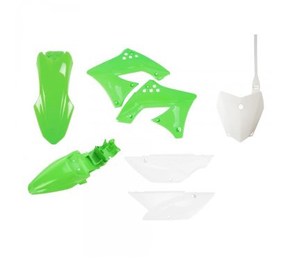 Kit plastique POLISPORT origine (10-23) - Kawasaki KLX 110