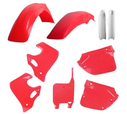 Kit plastiques POLISPORT couleur origine - Honda CR125/250
