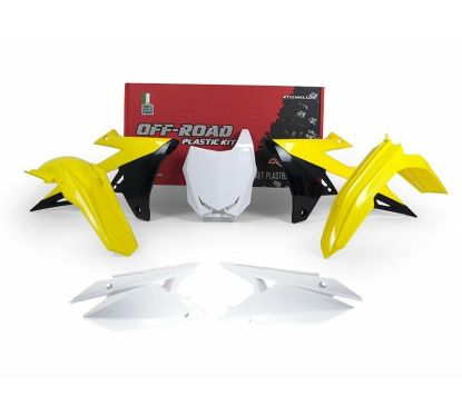 Kit plastique RACETECH couleur origine (2018) Suzuki RM-Z450