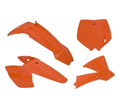Kit plastique RACETECH couleur origine orange KTM SX65