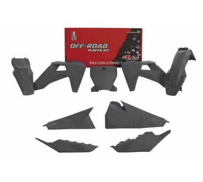 Kit plastiques RACETECH Quantum Grey Husqvarna