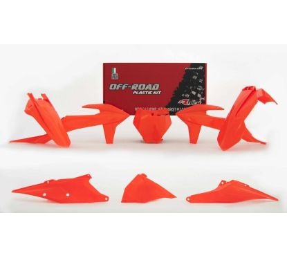 Kit plastique RACETECH orange fluo KTM SX/SX-F