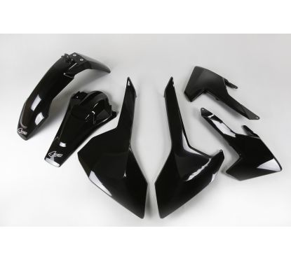 Kit plastique UFO noir Husqvarna