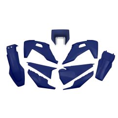 Kit plastiques UFO bleu Husqvarna FE/TE