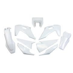 Kit plastiques UFO blanc Husqvarna FE/TE