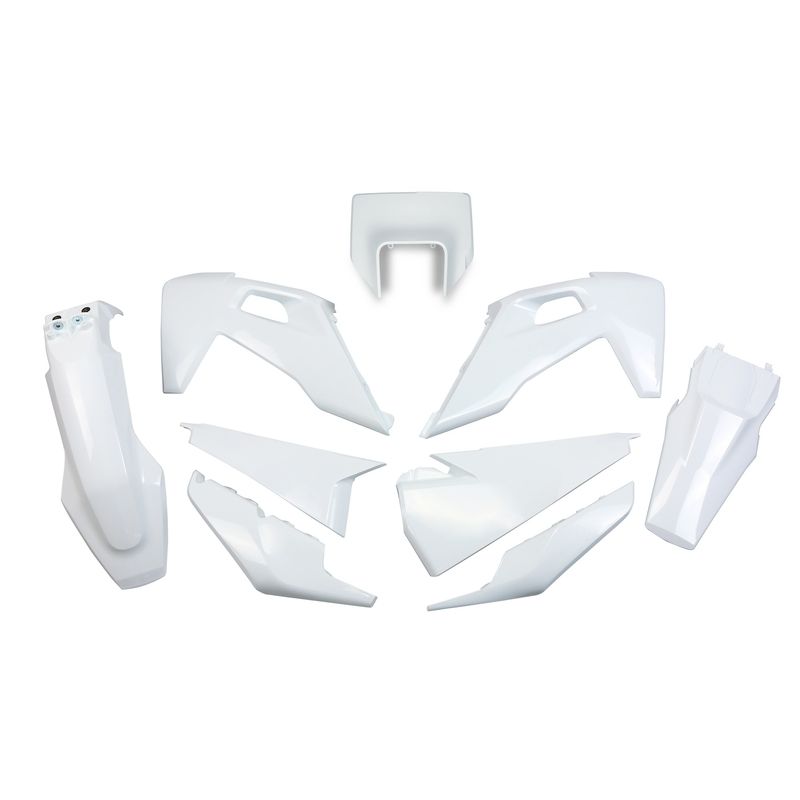 Kit plastiques UFO blanc Husqvarna FE/TE