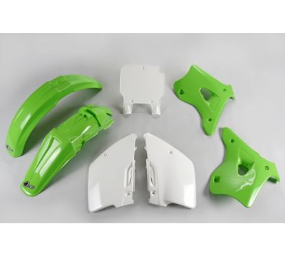 Kit plastique UFO couleur origine Kawasaki KX125/250