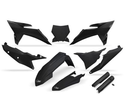 Kit plastiques complet avec protections de fourche UFO