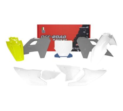 Kit plastique RACETECH - couleur origine 7 pièces