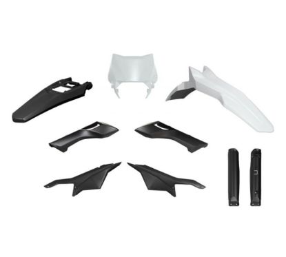 Kit plastique RACETECH - couleur origine 6 pièces