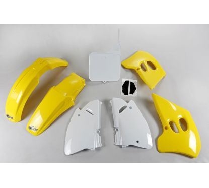 Kit plastique UFO couleur origine Suzuki RM125/250