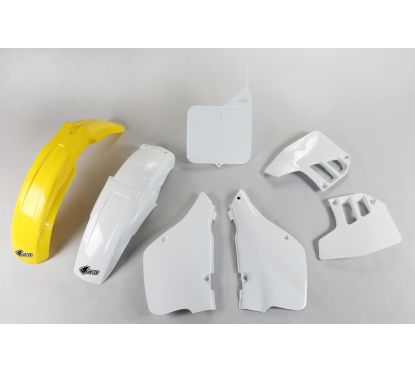 Kit plastique UFO couleur origine Suzuki RM125