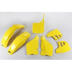 Kit plastique UFO couleur origine jaune Suzuki RM250