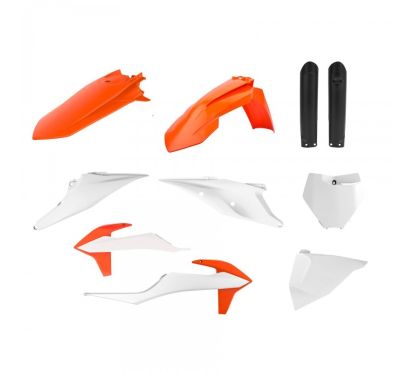 Kit Plastiques POLISPORT couleur origine (2021) KTM