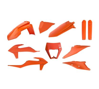 Kit plastiques POLISPORT orange KTM